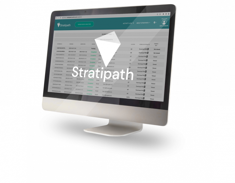 Stratipath’s web-based portal is accessible to all users, regardless of image management system